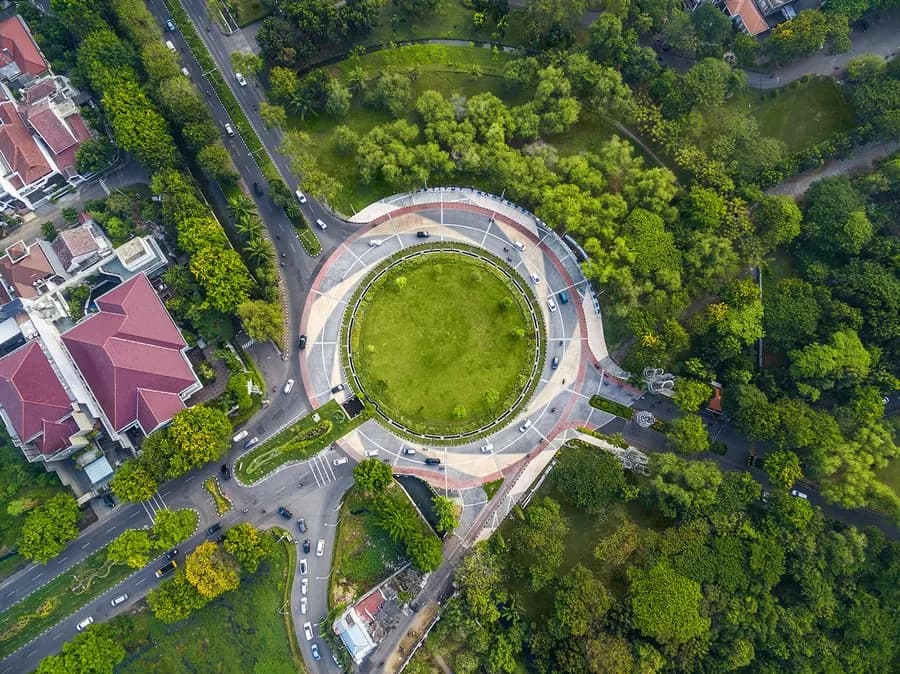 Kampus ITS dari udara